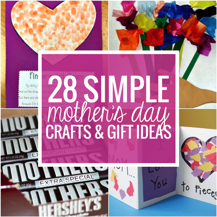 28 Easy Mom’s Day Crafts and Reward Concepts