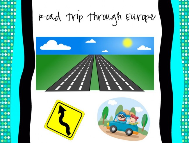 Teach Junkie: Road Trip Through Europe {Free Printable}